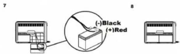(-)Black (+)Red