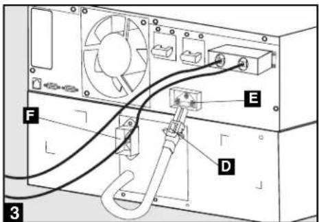 Diagram of a computer power adapter with labeled components including fan, socket, and cable connections