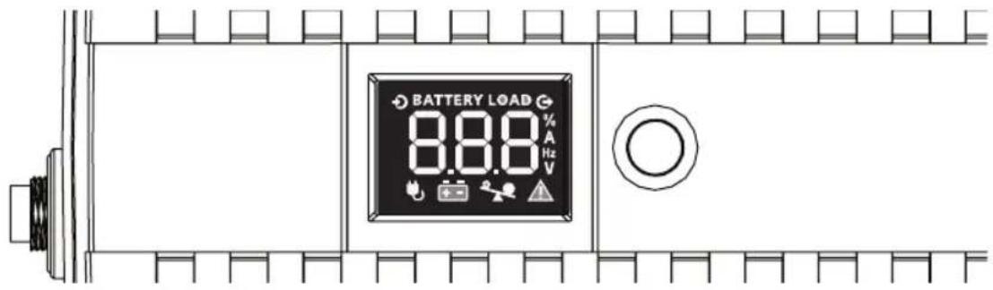 BATTERY LOAD 8.8.8 % A Hz V