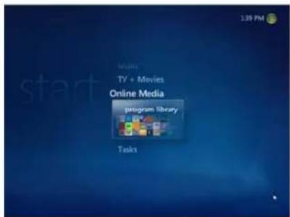 1:30 PM TV + Movies Online Media program library Tasks