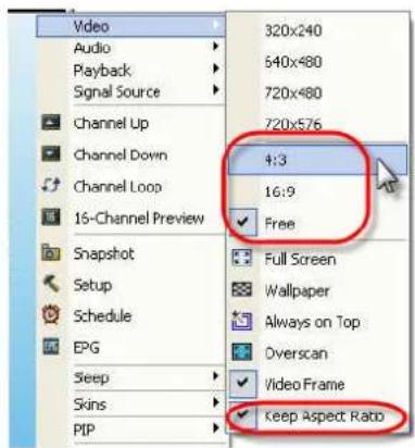 Video Audio Payback Signal Source Channel Up Channel Down Channel Loop 16-Channel Preview Snapshot Setup Schedule EPG Sleep Skins PIP 320x240 640x480 720x480 720x576 4:3 16:9 Free Full Screen Wallpaper Always on Top Overscan Video Frame Keep Aspect Ratio