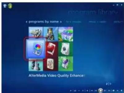 < programs by name > AVerMedia Video Quality Enhance