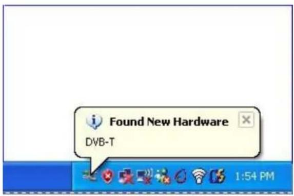 Found New Hardware DVB-T 1:54 PM