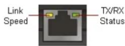 D-LINK DFL-2560G - Voyants d'état et voyants des ports Ethernet de l'appareil - 1