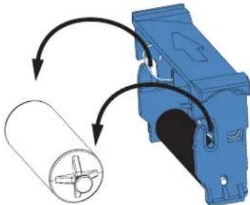 ZEBRA P330i - How To Replace the Cleaning Roller - 4