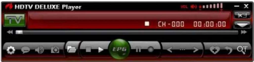 HDTV DELUXE Player VOL TV CH - 000 00:00:00 EPG