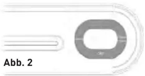 Pure diagram of a mechanical component with no text or symbols, labeled 'Abb. 2' at bottom left (no other readable text or symbols)