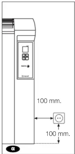 100 mm. 100 mm.