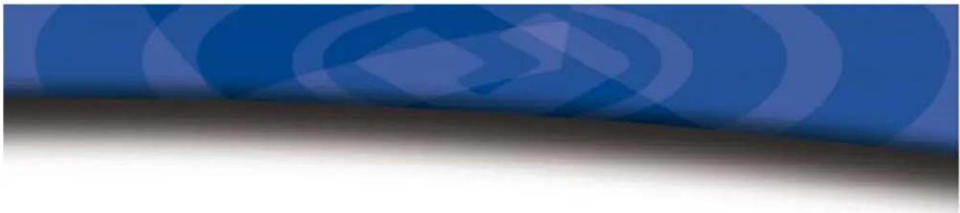 Abstract blue gradient background with curved white and gray bands (no text or symbols)