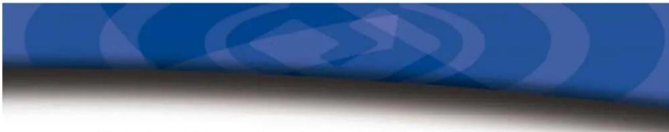Abstract blue gradient background with curved white and gray bands (no text or symbols)