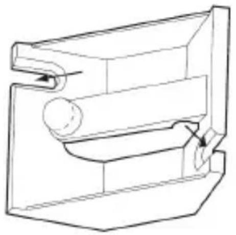 ABUS FU8350 - Contact de sabotage angulaire - 1
