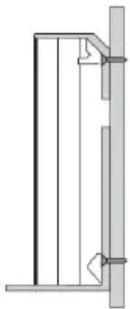 ABUS FU8350 - Montaggio del lato posteriore - 1