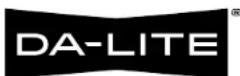 DA-LITE Model B - IMPORTANT: THIS WARRANTY SHALL NOT BE VALID AND DA-LITE BRANDED PRODUCTS SHALL NOT BE BOUND BY THIS WARRANTY IF THE PRODUCT IS NOT OPERATED IN ACCORDANCE WITH THE DA-LITE WRITTEN INSTRUCTIONS. - 1
