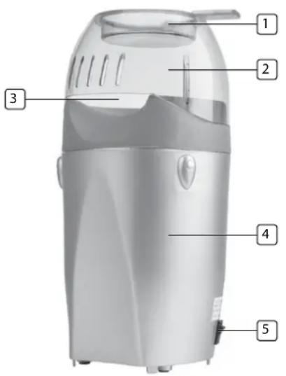 TRISTAR PO-2600 - PeÇAS DeSCRIÇÃO - 1