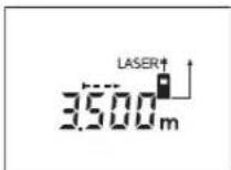 BOSCH DLE 70 - 持續測量(參考插圖 J) - 1