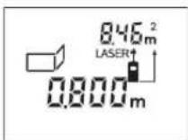 BOSCH DLE 70 - Wandflächenmessung (siehe Bild I) - 2