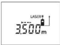 BOSCH DLE 70 - Pomiar ciągły (zob. rys. J) - 1