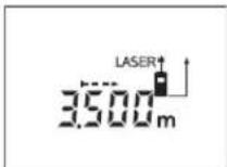 BOSCH DLE 70 - Misurazione in continuo (vedi figura J) - 1