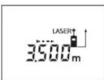 BOSCH DLE 70 Professional - Trvalé meranie (pozri obrázok J) - 1