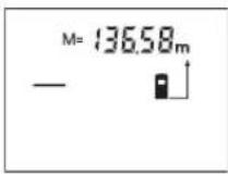 BOSCH DLE 70 Professional - Anvisning av minneverdien - 1