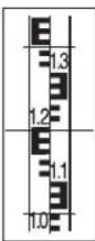 BOSCH GOL 26 D Professional - Korkeuden lukeminen - 1
