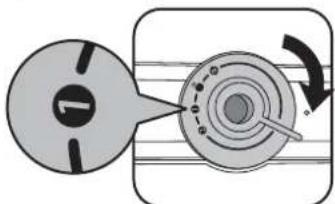 FAGOR Chef 4 - VOLBY POLOH PRACOVNÍHO VENTILU. - 3