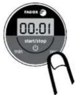 FAGOR Combi Chef 6+4 - DZIAŁANIE CZASOMIERZA (dla modelu z regulatorem czasowym). - 3