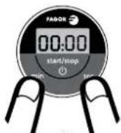 FAGOR Combi Chef 8+4 - DZIAŁANIE CZASOMIERZA (dla modelu z regulatorem czasowym). - 5