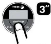 FAGOR Combi Chef 8+4 - FUNGOVANIE CHRONOMETRA (pre model s chronometrom). - 1