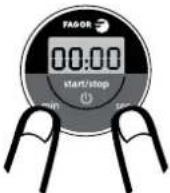 FAGOR Combi Chef 8+4 - FUNCIONAMENTO DO CRONÓMETRO ((para modelo com cronómetro). - 5