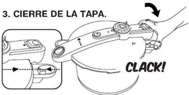 3. CIERRE DE LA TAPA. CLACK!