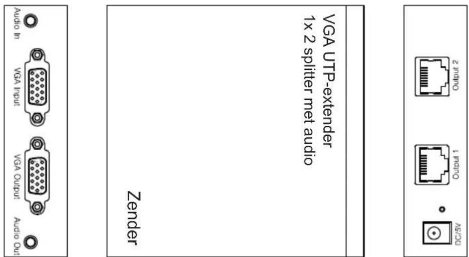 KONIG CMP-REPEATVGA3 - Paneelbeschrijvingen - 1