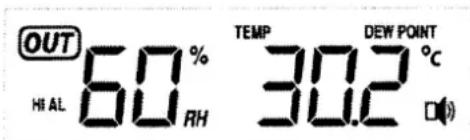 VELLEMAN WS1070 - L'alarme de la météo extérieure - 2