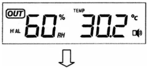 VELLEMAN WS1070 - L'alarme de la météo extérieure - 1