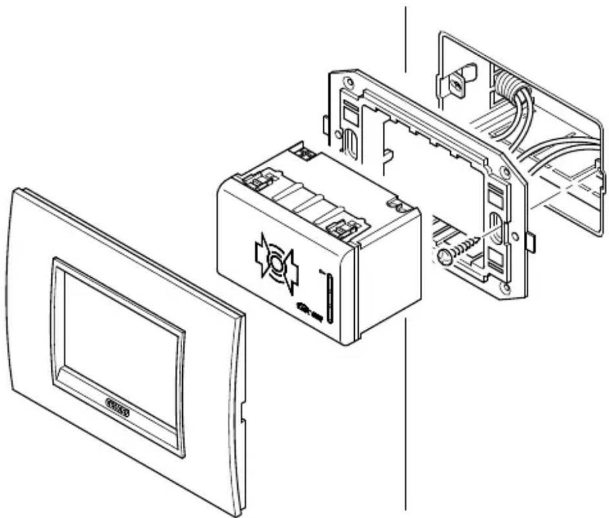 Gewiss GW14681 - Assembly and Connections - 1
