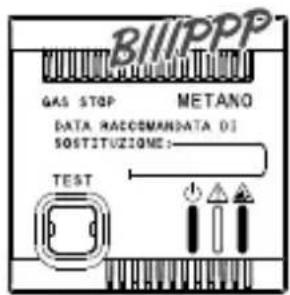 BlllPPP GAS STOP METANO DATA MACOMANDATA DI SOSTITUZIONE: TEST