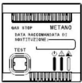 GAS STOP METANO DATA NACOMANDATA DI SOSTITUZIONE: TEST