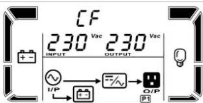 BlueWalker PowerWalker VFI 3000 LCD - ● 05: ECO impostazione gamma voltaggio - 8