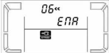 BlueWalker PowerWalker VFI 3000 LCD - ● 05: ECO impostazione gamma voltaggio - 2