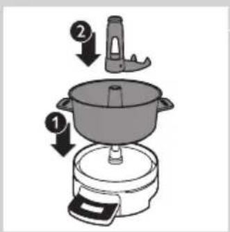 PHILIPS Jamie Oliver HomeCooker HR1050 - Come riporre l'HomeCooker - 1