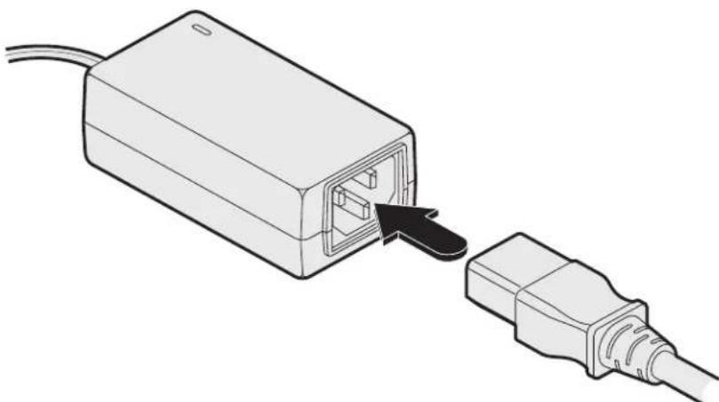 Black Box AVU4004A - To connect the power supply - 2