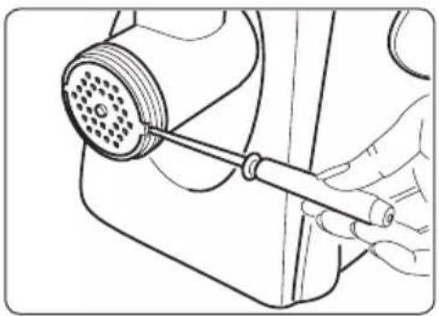 RGV Duetto Plus - N INSERIRE LE DITA, UTENSILI O OGGETTI METALLICI NEL CONDOTTO DI ALIMENTAZIONE (B) PER PRESSARE GLI ALIMENTI. LIZZARE ESCLUSIVAMENTE IL PRESSINO (F). - 6