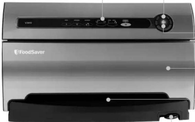 FOODSAVER V3840 - Funktionen des FoodSaver® Geräts - 1