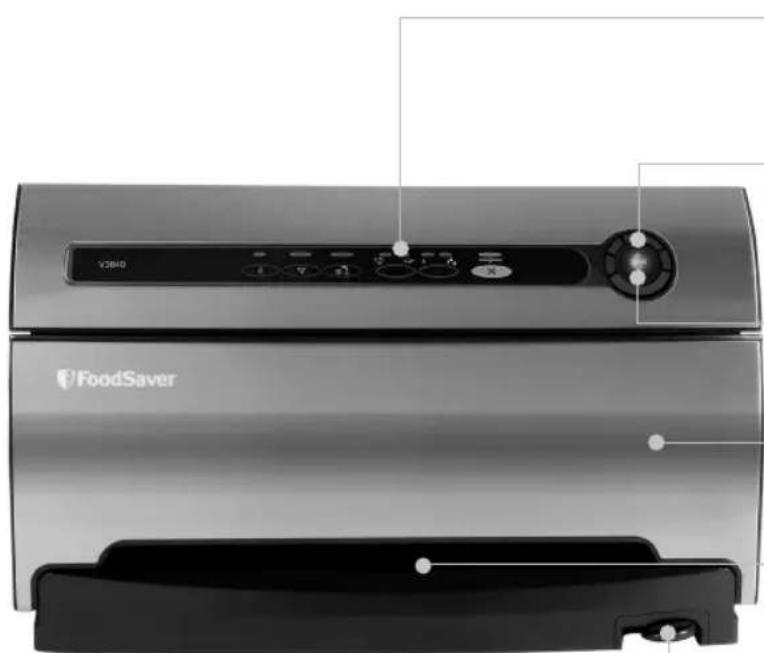 FOODSAVER V3840 - El sistema de envasado al vacío FoodSaver® ahorra tiempo y dinero. - 1