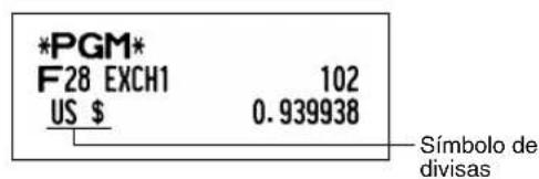 *PGM* F28 EXCH1 102 US $ 0.939938 Símbolo de divisas
