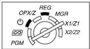 OPX/Z REG MGR X1/Z1 X2/Z2 PGM