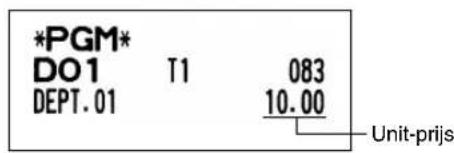 *PGM* DO1 T1 083 DEPT. 01 10.00 Unit-prijs