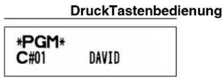 DruckTastenbedienung *PGM* C#01 DAVID
