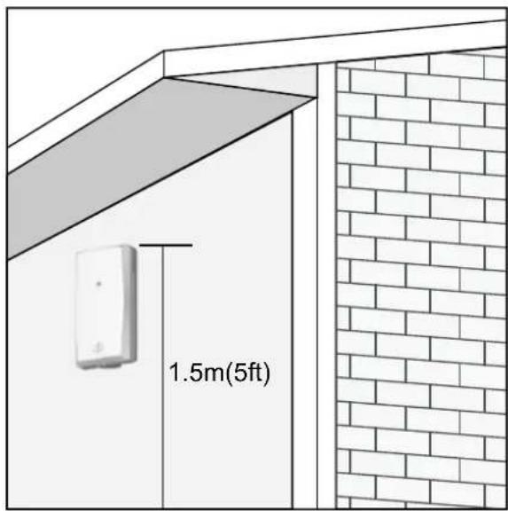 OREGON SCIENTIFIC BAR208HGA - Pour installer le capteur : - 1