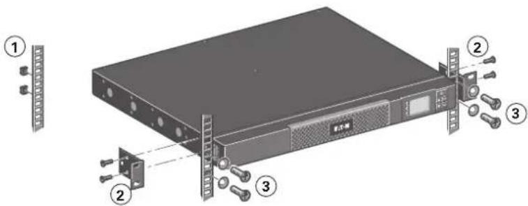 Diagram of a server rack with labeled components including drive, cable, and socket parts